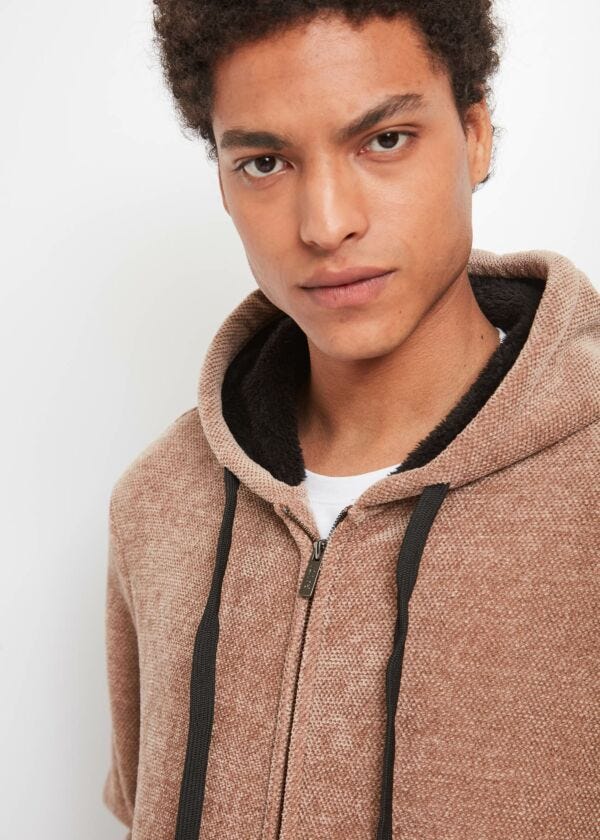 Chenille sweatshirt