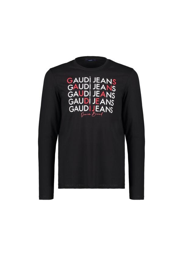 T-shirt con logo Gaudì Jeans Gaudì Uomo