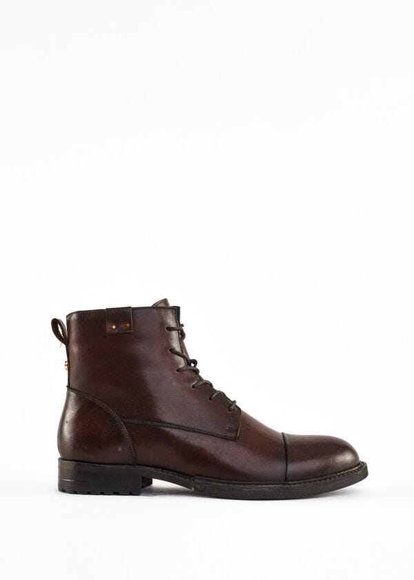 Brushed leather half boots Gaudì Fashion