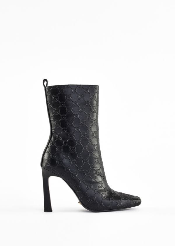 Ankle boot con logo all over Gaudì Fashion