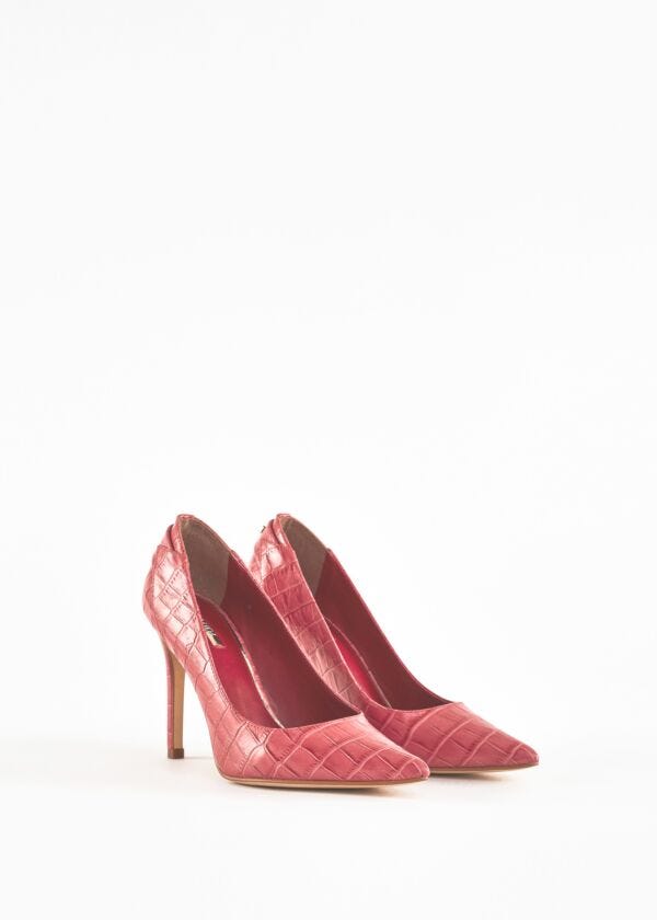 Croc print courts