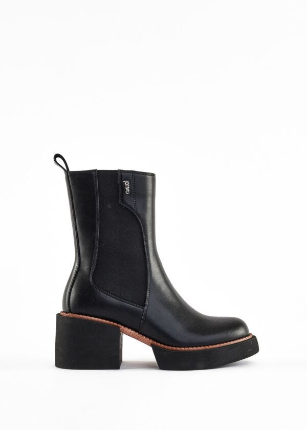 Beatle boots in soft leather Gaudì Fashion