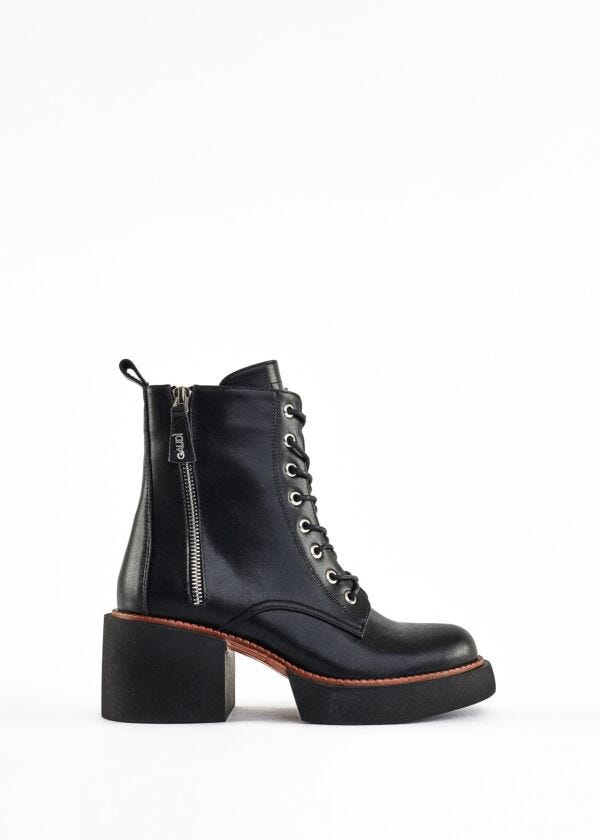 Combat boots with zips Gaudì Fashion