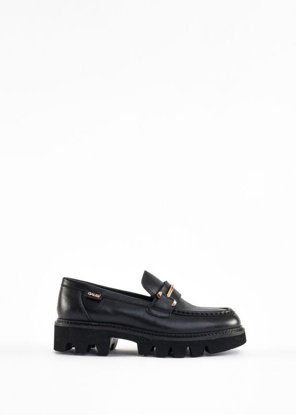 Brushed leather loafers Gaudì Fashion