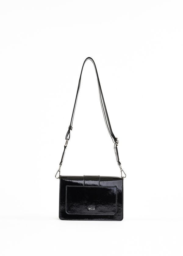 Patent leather bag