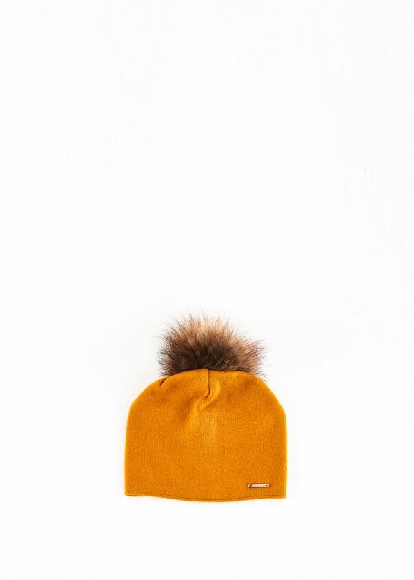 Beanie with metal logo Gaudì Fashion
