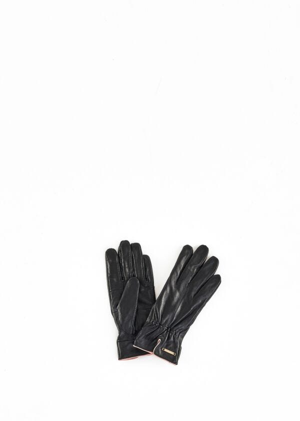 Women's gloves with piping Gaudì Fashion