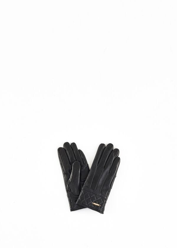 Quilted leather gloves Gaudì Fashion