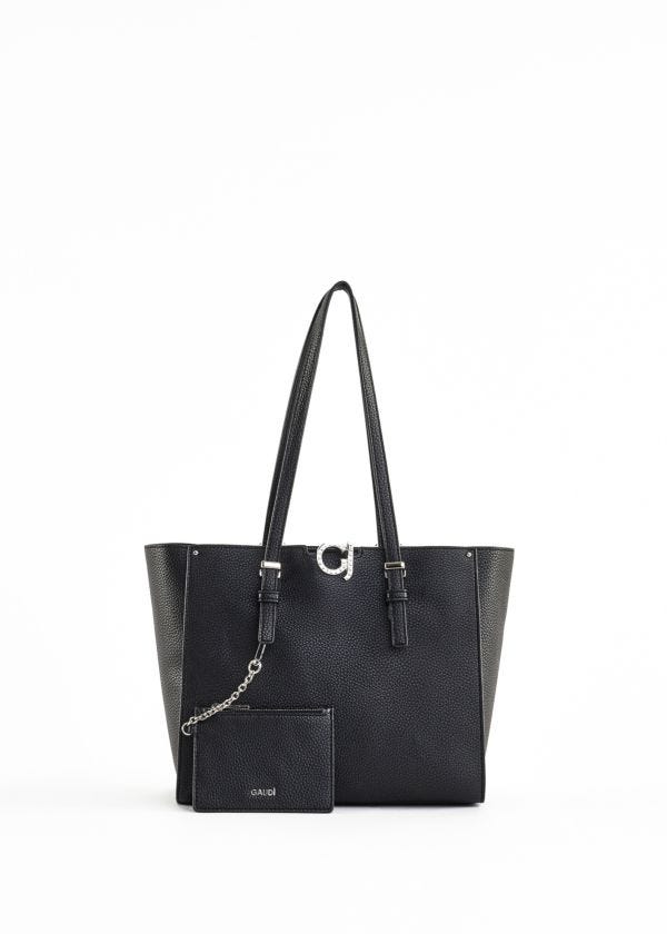 Shopper bag with clutch Gaudì Fashion