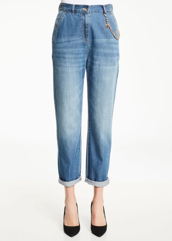 Jeans with snap-hook clasp Gaudì Jeans