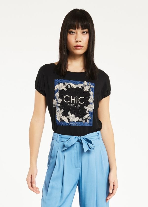 T-shirt Chic Attitude Gaudì Fashion
