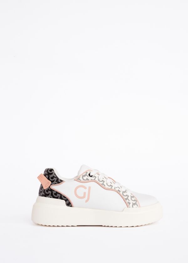 Sneaker da donna in pelle bianca Gaudì Fashion