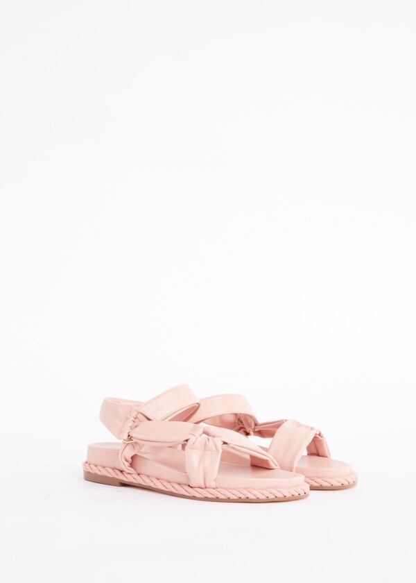 Fussbett sandals in soft eco leather