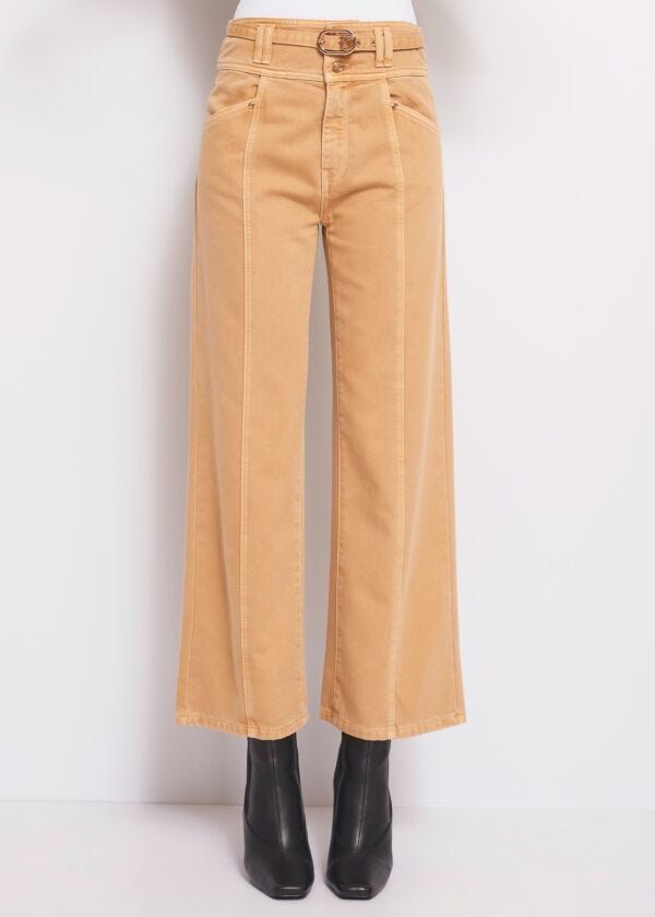 Pantalon cropped à jambe large Gaudì Jeans
