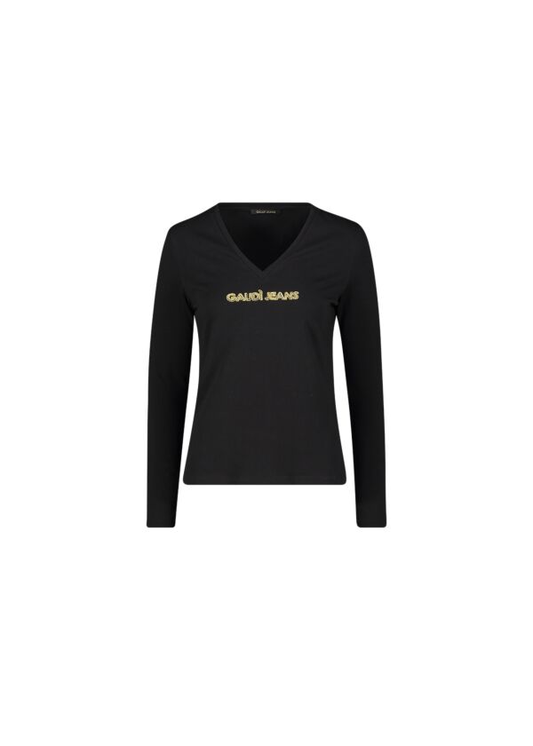 T-shirt à manches longues avec logo Gaudì Jeans