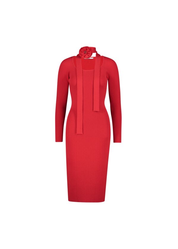 Abito rosso da donna