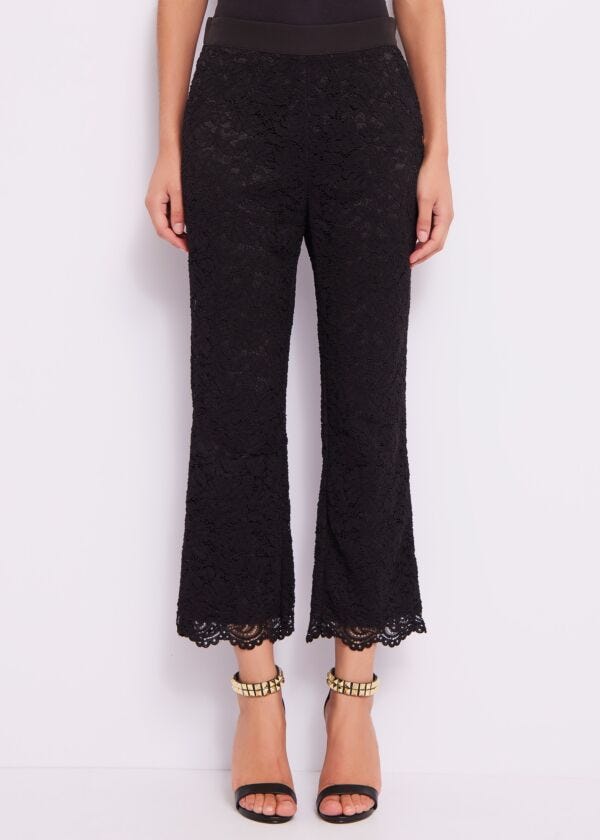 Pantaloni con pizzo Gaudì Fashion