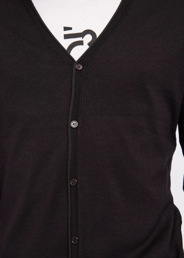 Button-down cardigan