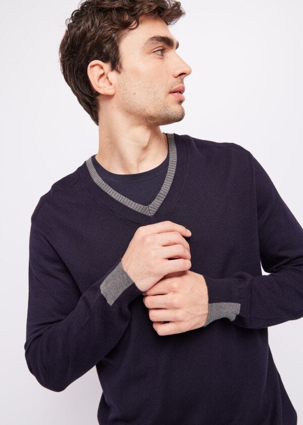 Maglia a V