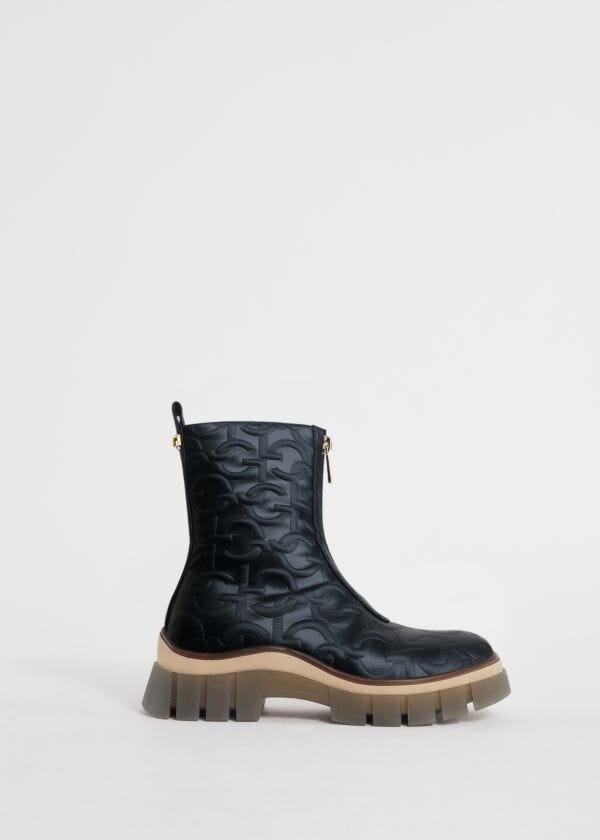 Ankle boots with logo Gaudì Fashion