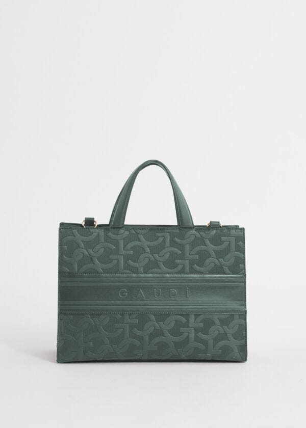 Borsa top handle con logo Gaudì Fashion