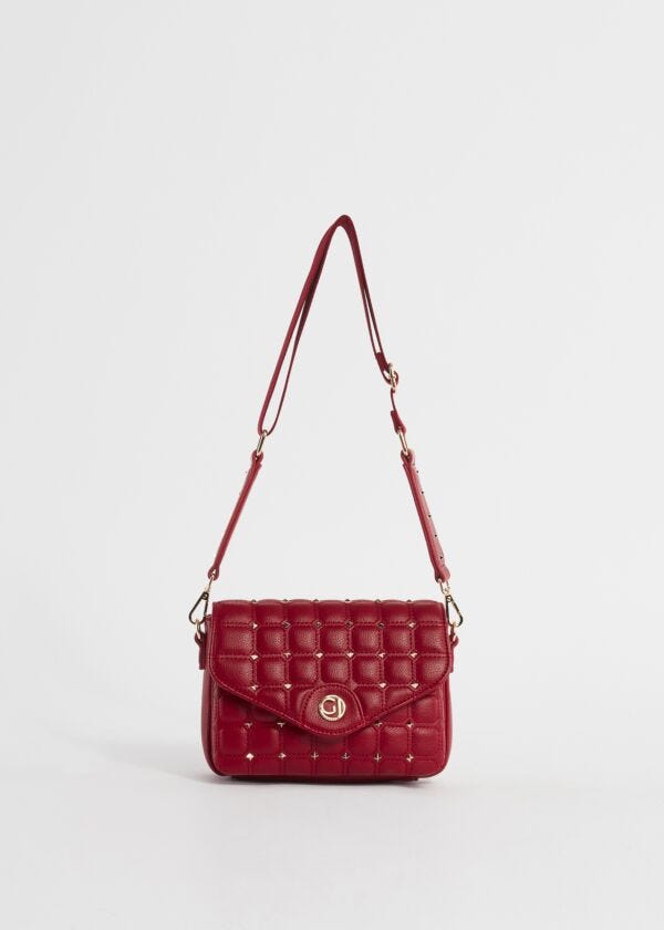 Sac à bandoulière matelassé avec clous Gaudì Fashion