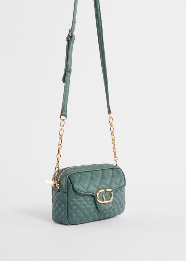 Quilted crossbody bag