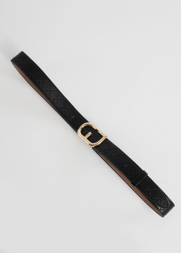 Ceinture matelassée avec boucle à logo Gaudì Fashion
