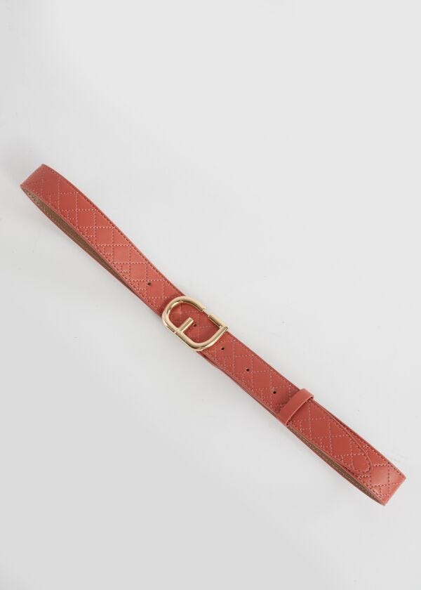 Ceinture matelassée avec boucle à logo Gaudì Fashion