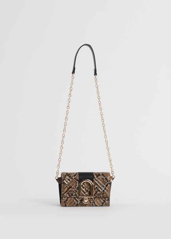 Mini crossbody pitone Gaudì Fashion