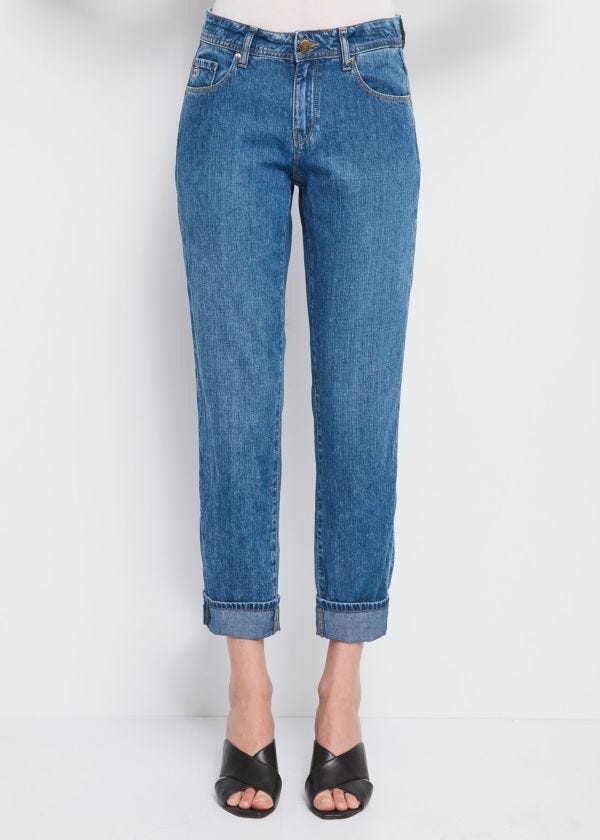 Cropped straight-fit jeans Gaudì Jeans