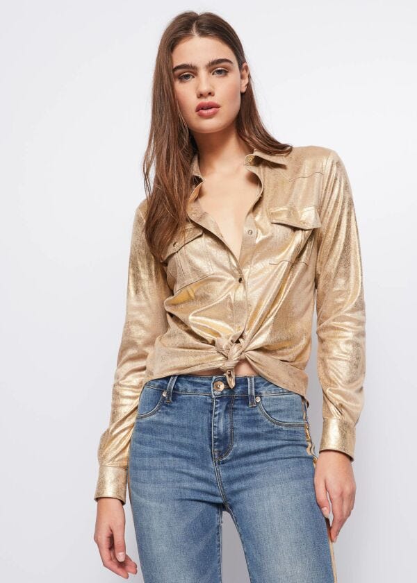 Suede shirt Gaudì Jeans