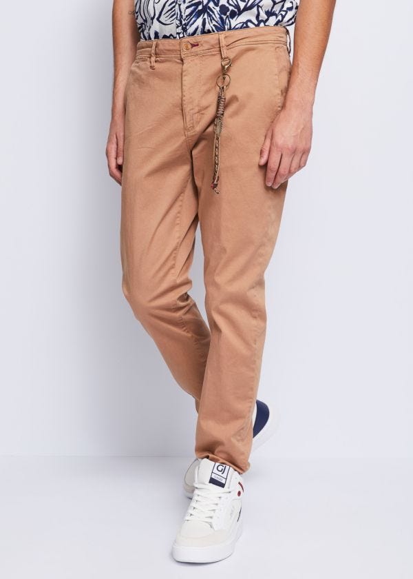 Pantaloni chino in cotone stretch Gaudì Uomo