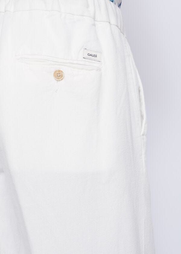 Pantaloni cropped con coulisse