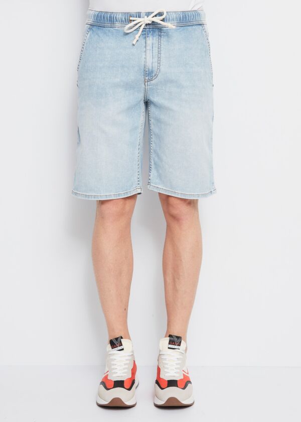 Bermuda jogger shorts in denim Gaudì Uomo