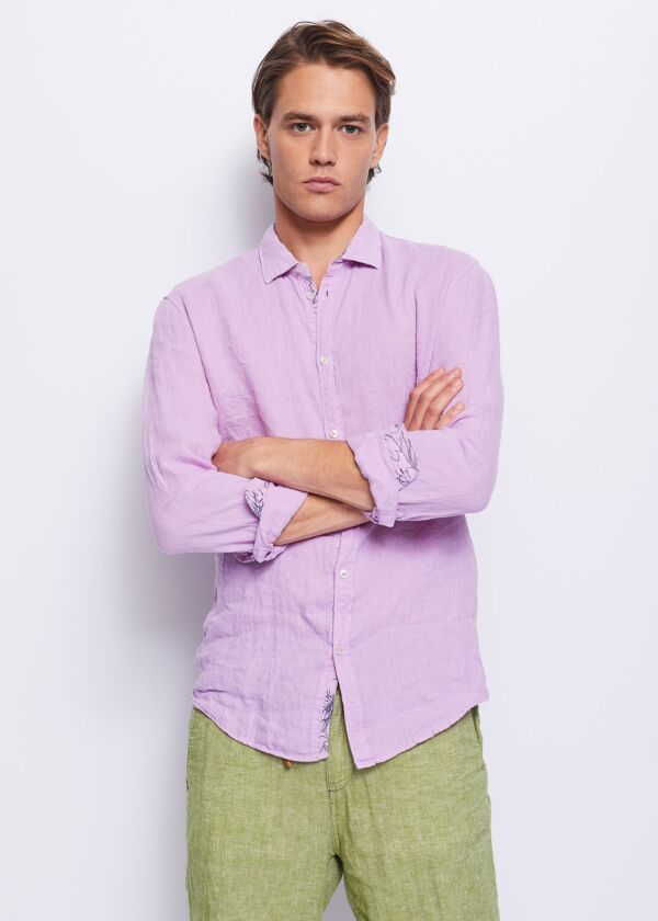 Camicia in lino Gaudì Uomo