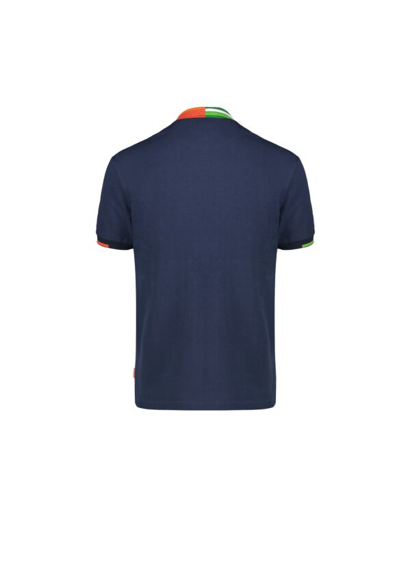 Polo shirt in cotton piqué