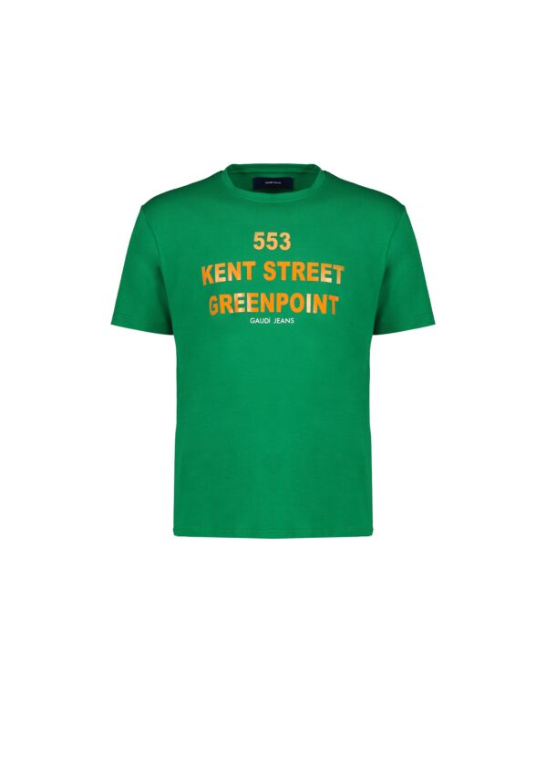 T-shirt con lettering stampato Gaudì Uomo