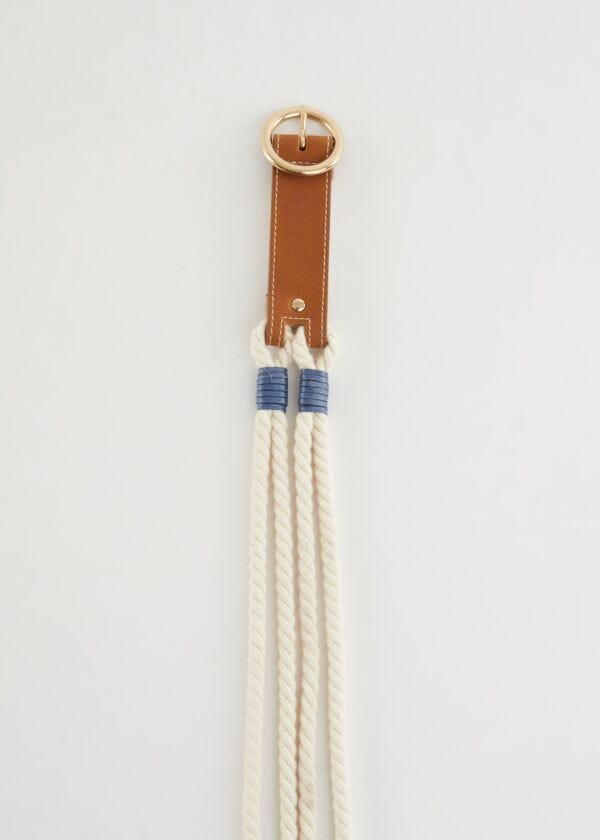 Belt in coated fabric