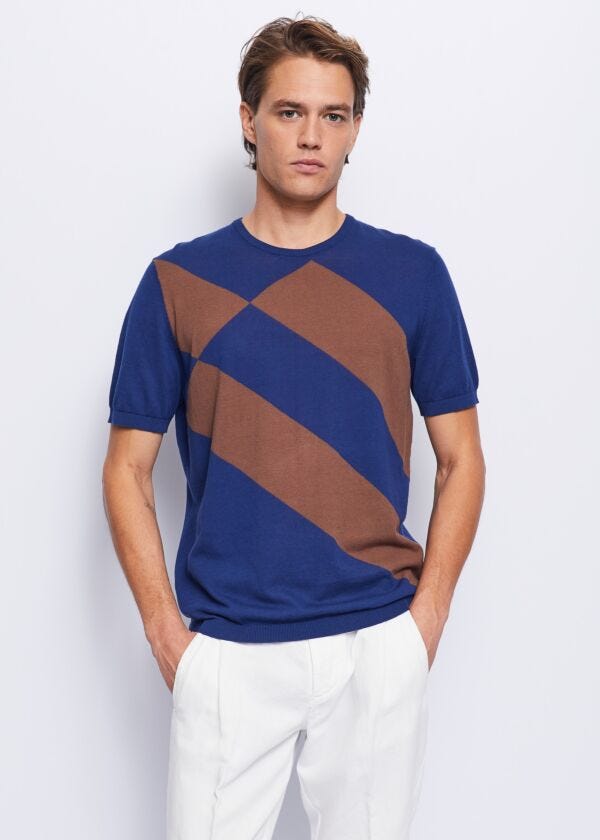 Pull jacquard Gaudì Homme