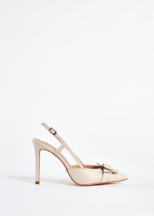 Slingbacks en cuir nappa avec boucle Gaudì Fashion