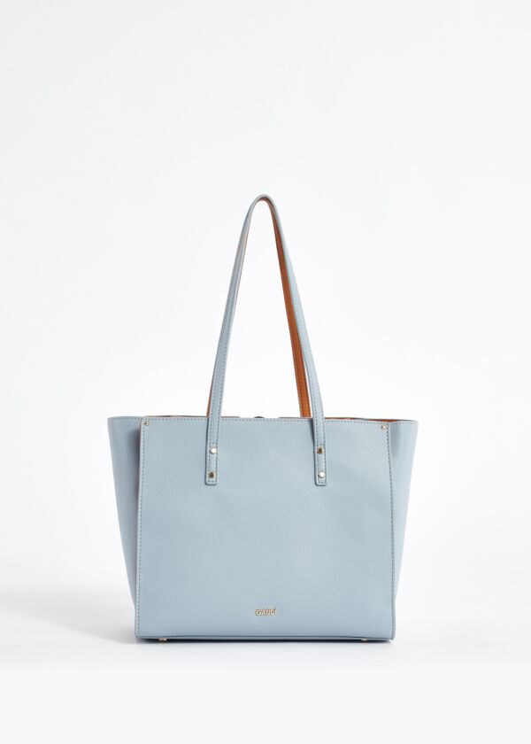 Shopper bag with coin holder