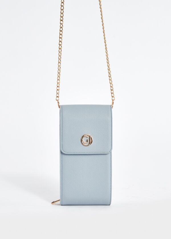 Faux-leather mobile phone holder with logo Gaudì Fashion