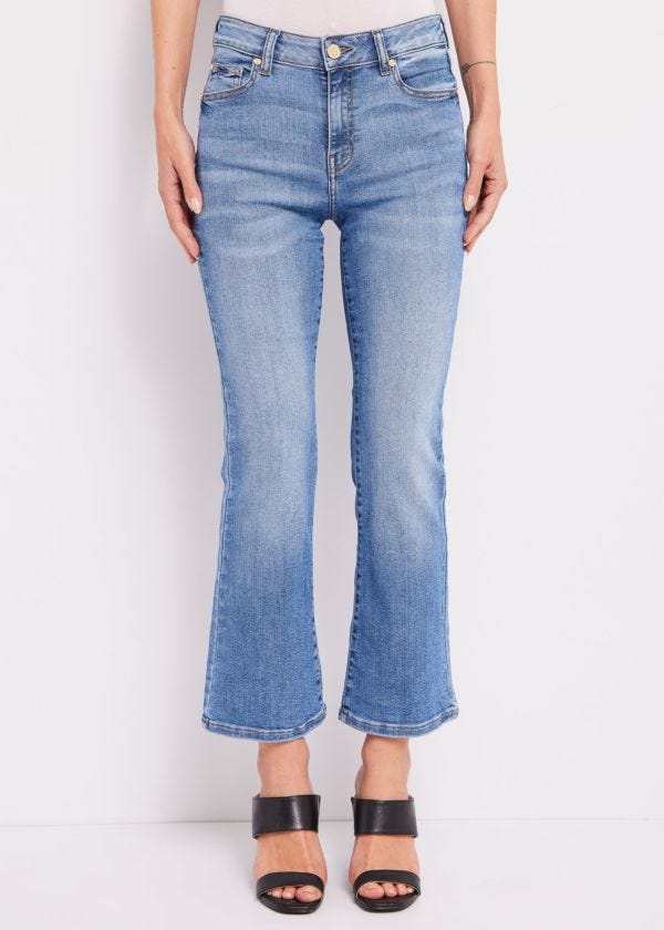 Jeans flare cropped Gaudì Jeans