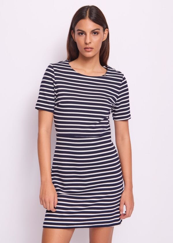 Women's striped dress Gaudì Jeans