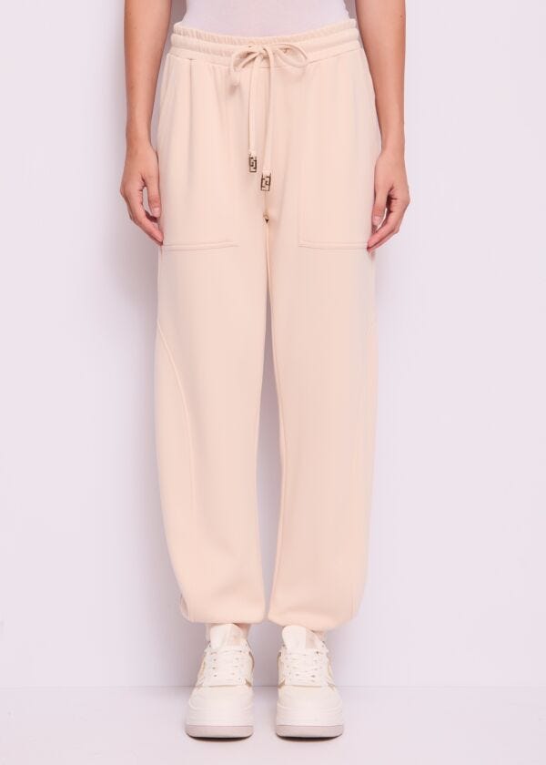 Pantaloni jogging da donna con coulisse logata Gaudì Jeans