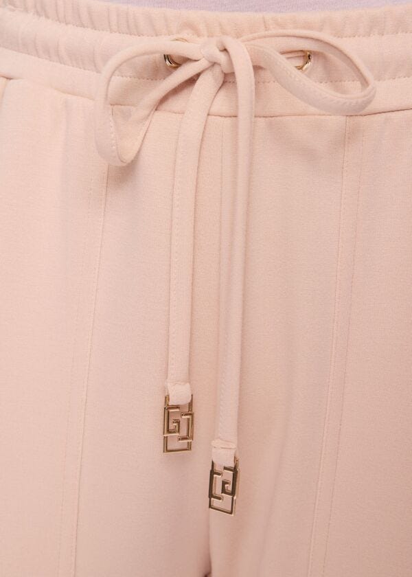 Pantaloni jogging da donna con coulisse logata