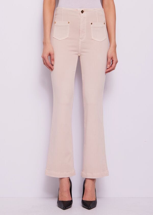 Pantaloni da donna flare con tasche Gaudì Jeans