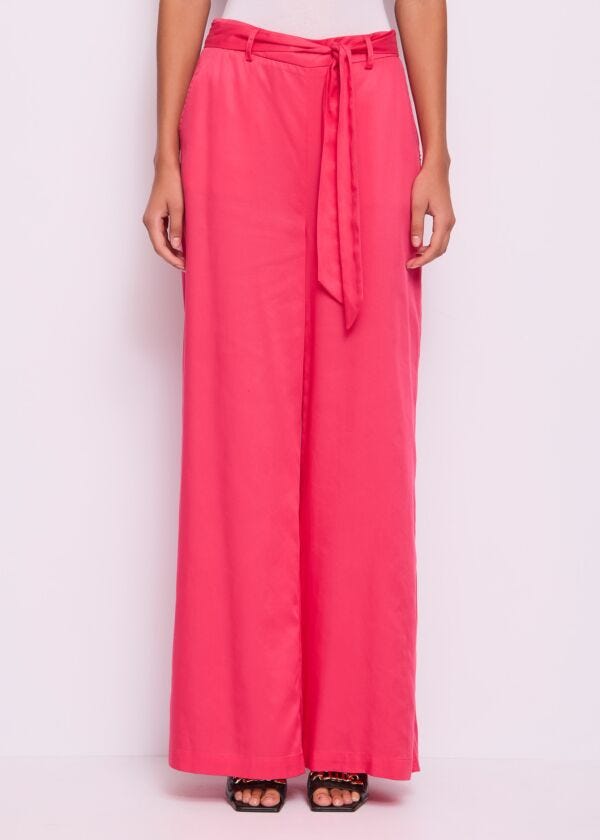 Pantaloni da donna rossi con tasche Gaudì Jeans