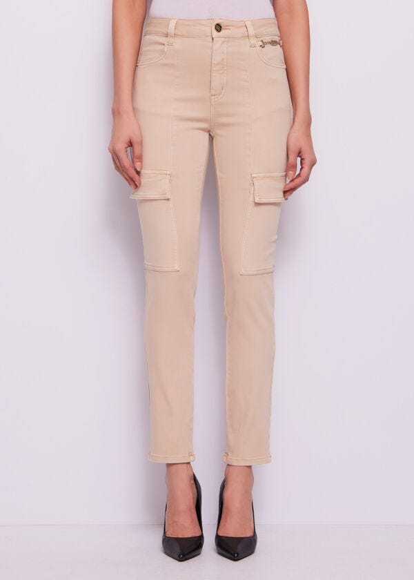 Cargo cotton skinny jeans Gaudì Jeans